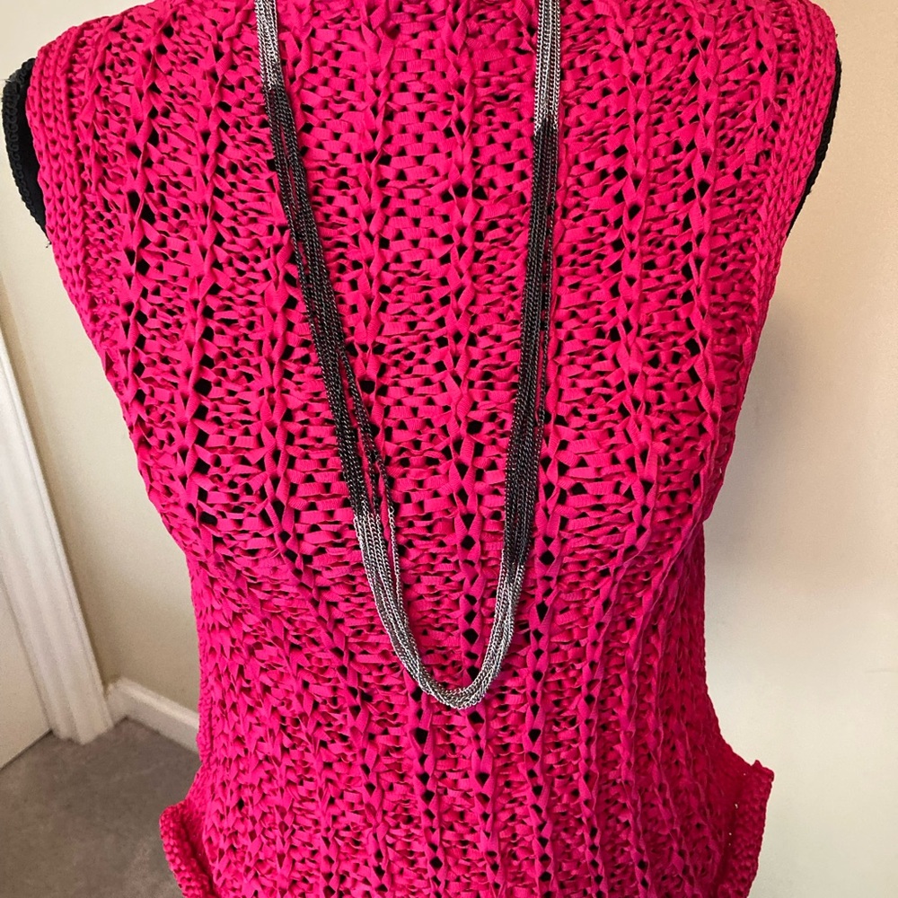 Elegant Silver Multi-Strand Necklace